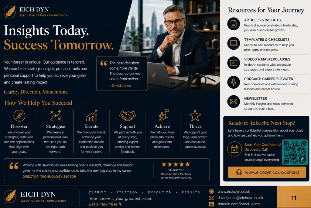 Insights today, success tomorrow