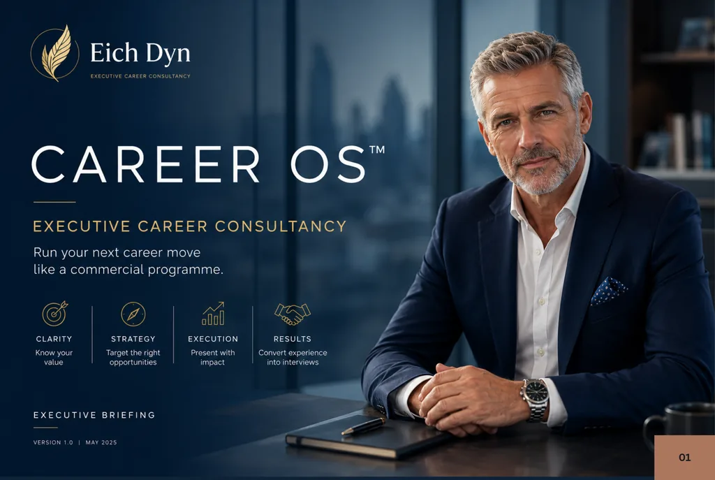 Eich Dyn Career Consulting Capability Statement — cover
