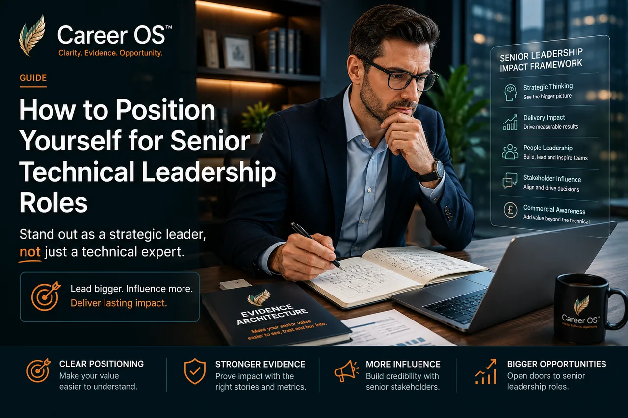 How to position yourself for senior technical leadership roles