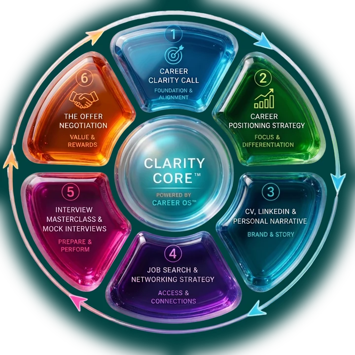 Career OS™ six-stage operating system
