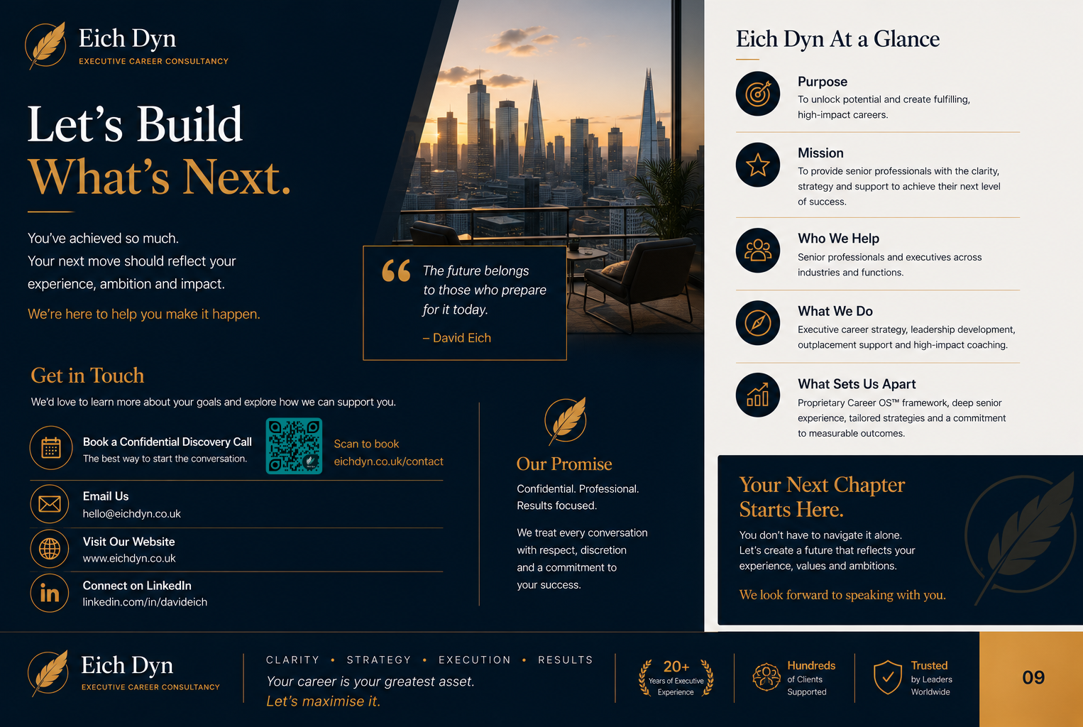 Eich Dyn at a glance