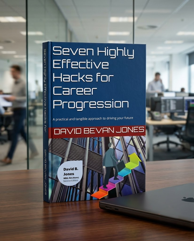 Seven Highly Effective Hacks for Career Progression — book cover