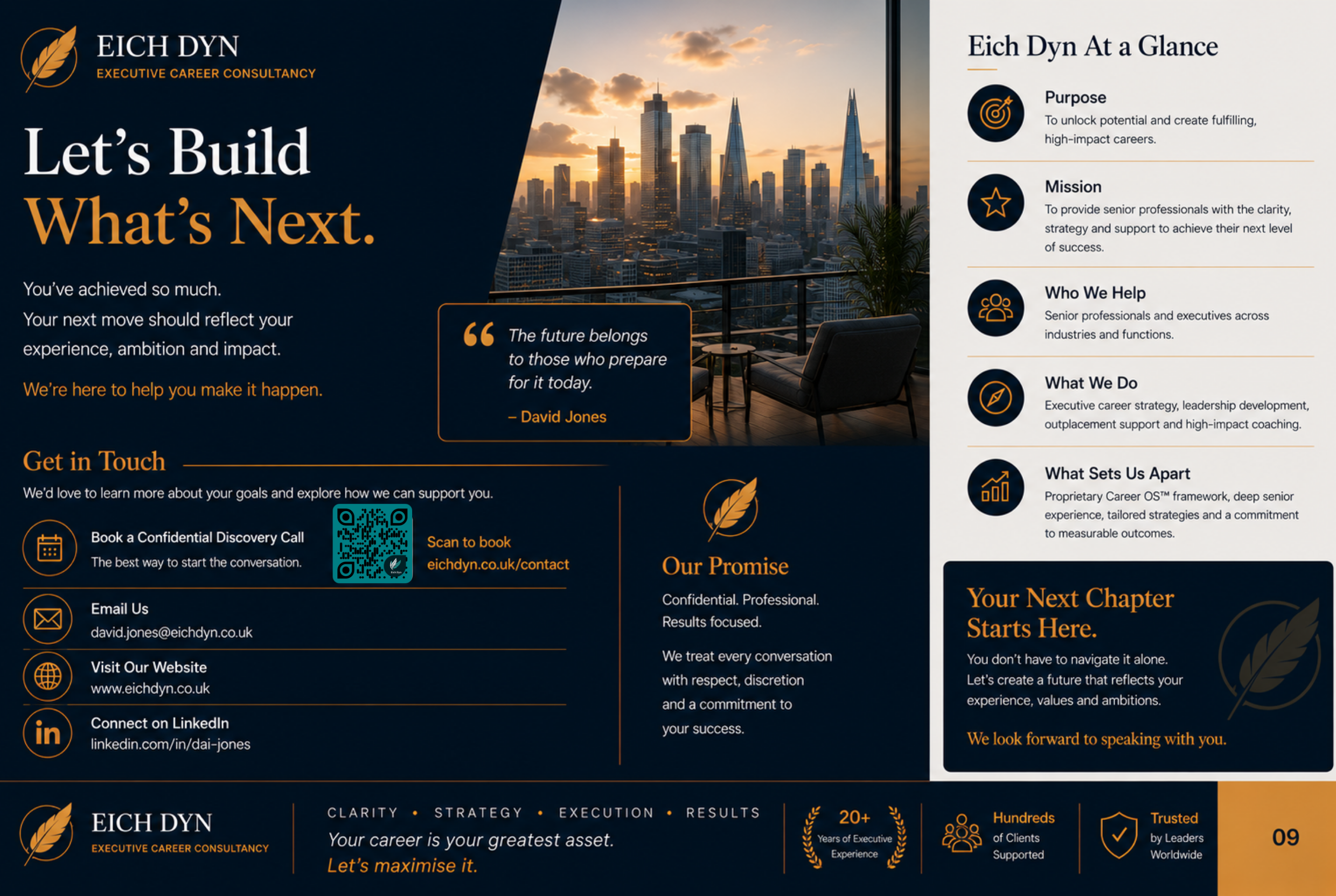Eich Dyn at a glance