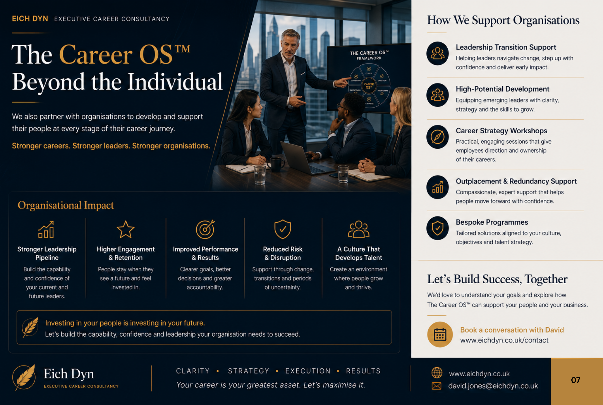 Career OS™ for organisations